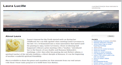 Desktop Screenshot of lauralucille.org