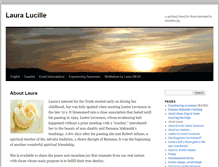 Tablet Screenshot of lauralucille.org